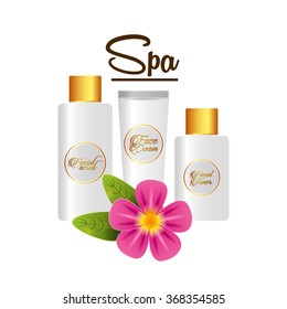 spa zone design, vector illustration eps10 graphic 