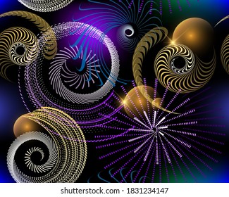 16,081 Shell Fractal Images, Stock Photos, 3D objects, & Vectors