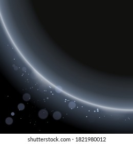 Space abstract background stars vector
