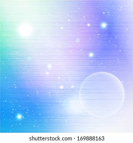 Space Abstract Vector Background