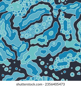 Space abstract vector pattern. Can be printed on any material: package, merch, fabric, home. space pattern.