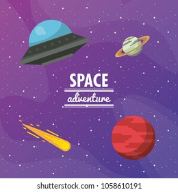 Space adventure galaxy