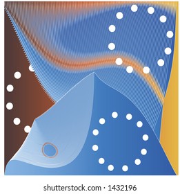 space age abstract