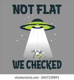 Space Alien Abduction UFO T-Shirt


