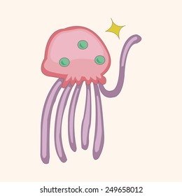 Space alien theme elements vector,eps