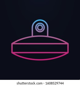 Space aliens. Ufo nolan icon. Simple thin line, outline vector of space icons for ui and ux, website or mobile application