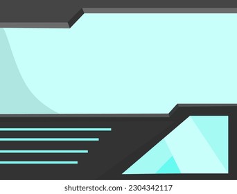 Space aquarium, laboratory equipment, themed vector
