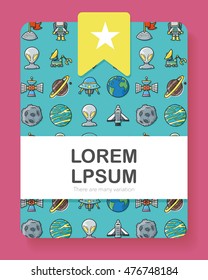 Space and astrology icons set,eps10