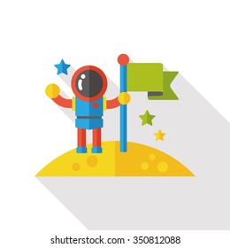 Space Astronaut flat icon
