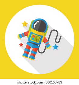 Space Astronaut flat icon