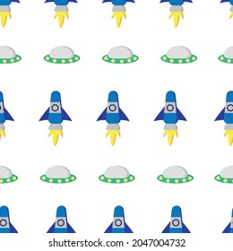Space, astronaut and galaxy. Vector abstract illustrations of planets, mars, sky and geometric shapes. Drawings for poster, background and banner