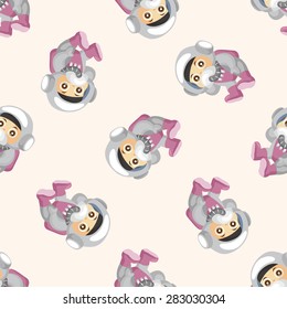 Space astronaut ,seamless pattern