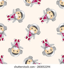 Space astronaut ,seamless pattern