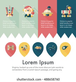 Space and asyronomy icons set