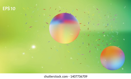 Space background. Astonomic hi-res and fresh. Illustration, color. Stars, planets, signs. Colorful new space pattern.