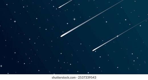 Space background with bright shining stars. Star universe. Beautiful colourful nebula. Starry night sky. Deep cosmos. Black outer space. Milky way galaxy. Science fiction. Vector illustration eps10.