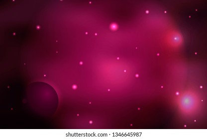 Space background. Colorful, abstract. Vector illustration. Star and sky
