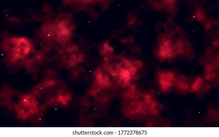 Space background Fantastic outer view with realistic bright stars and cluster of gas clouds. Universe with nebulae, galaxies and star clusters. Infinite cosmic open spaces. Vector illustration Space background Fantastic outer view with realistic bright stars and cluster of gas clouds. Universe with nebulae, galaxies and star clusters. Infinite cosmic open spaces. Vector illustration