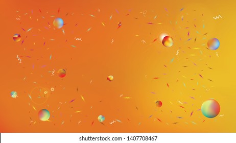 Space background. Funny hi-res and fresh. Illustration, blend. Stars, planets, signs. Colorful new space pattern.