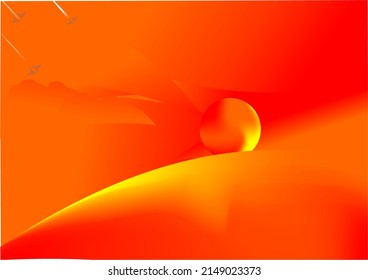 Space background image with red, orange, black tones blended together to create a space background image.