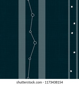 Space background for Kids wallpaper. Vector Seamless Pattern