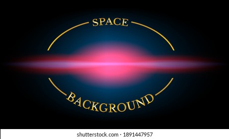 space background Logo Used for decoration, design, advertising work, website or publications.