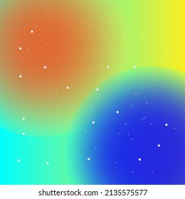 Space background with shining stars, stardust and nebula. Realistic cosmos.