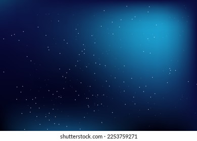 Space background with sparkling stars