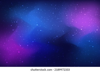 Space background with stars outer space vector illustration
