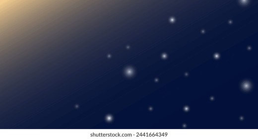 space background, studded with stars