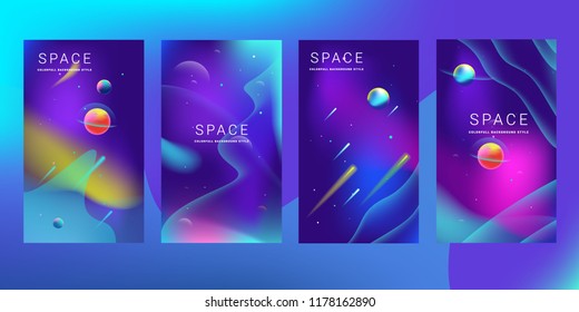 space background vector illustration