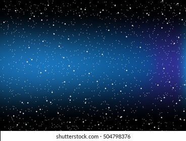 Space background vector illustration