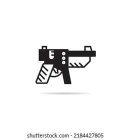 Space Blaster Icon Vector Illustration