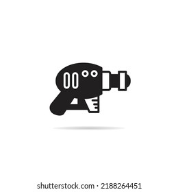 Space Blaster Icon Vector Illustration