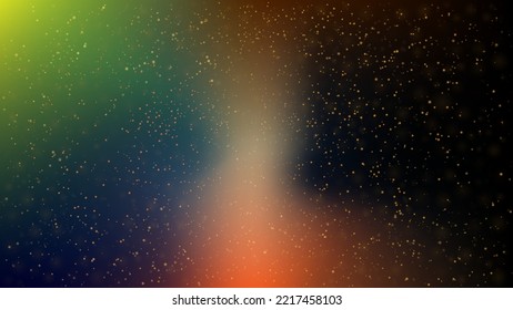 Space. Bright vector background with constellations. Bright stars