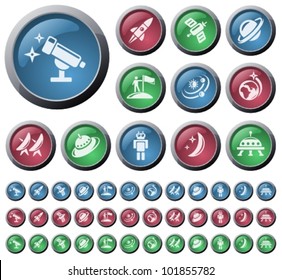 Space button set