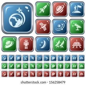 Space button set