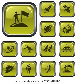 Space button set