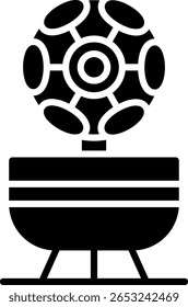 Cámara espacial Nuevo Vector de diseño de iconos creativos