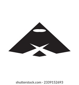 icono de diseño del logotipo del campamento espacial. 