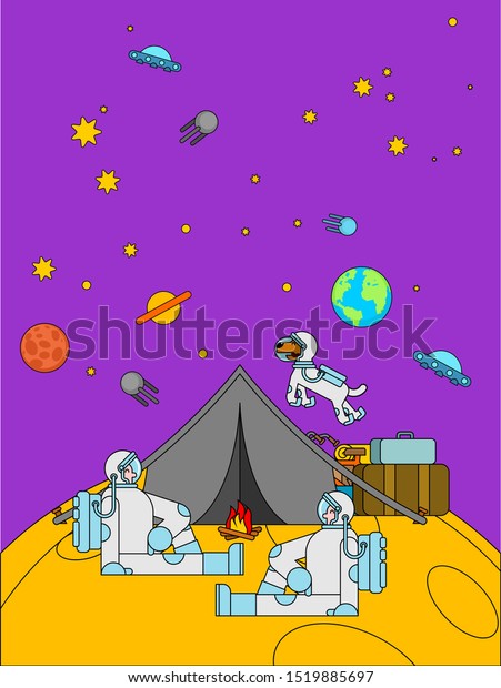 astronaut tent