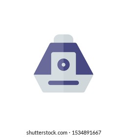 Space Capsule Icon , Spaceship Logo, Space Symbol .