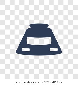 Space capsule icon. Trendy Space capsule logo concept on transparent background from Astronomy collection