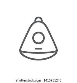 Space, capsule icon - Vector. Spage concept vector illustration.
