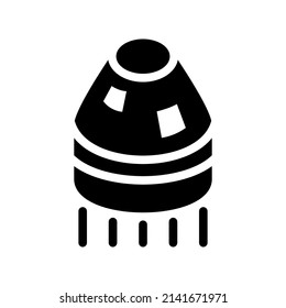 Space Capsule Icon Vector Symbol Design Illustration