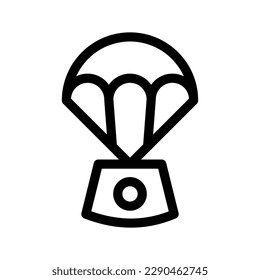 Space Capsule Icon Vector Symbol Design Illustration