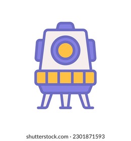 space capsule icon for your website design, logo, app, UI.