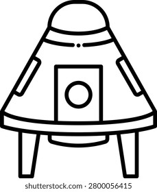 Space Capsule Lunar Lander Module