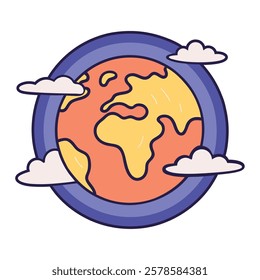 A Space Capsule technology illustration
