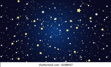 Space Cartoon background